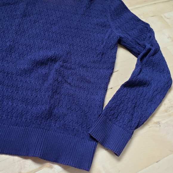 Talbots Pima Cotton Knit Sweater - Picture 3 of 5